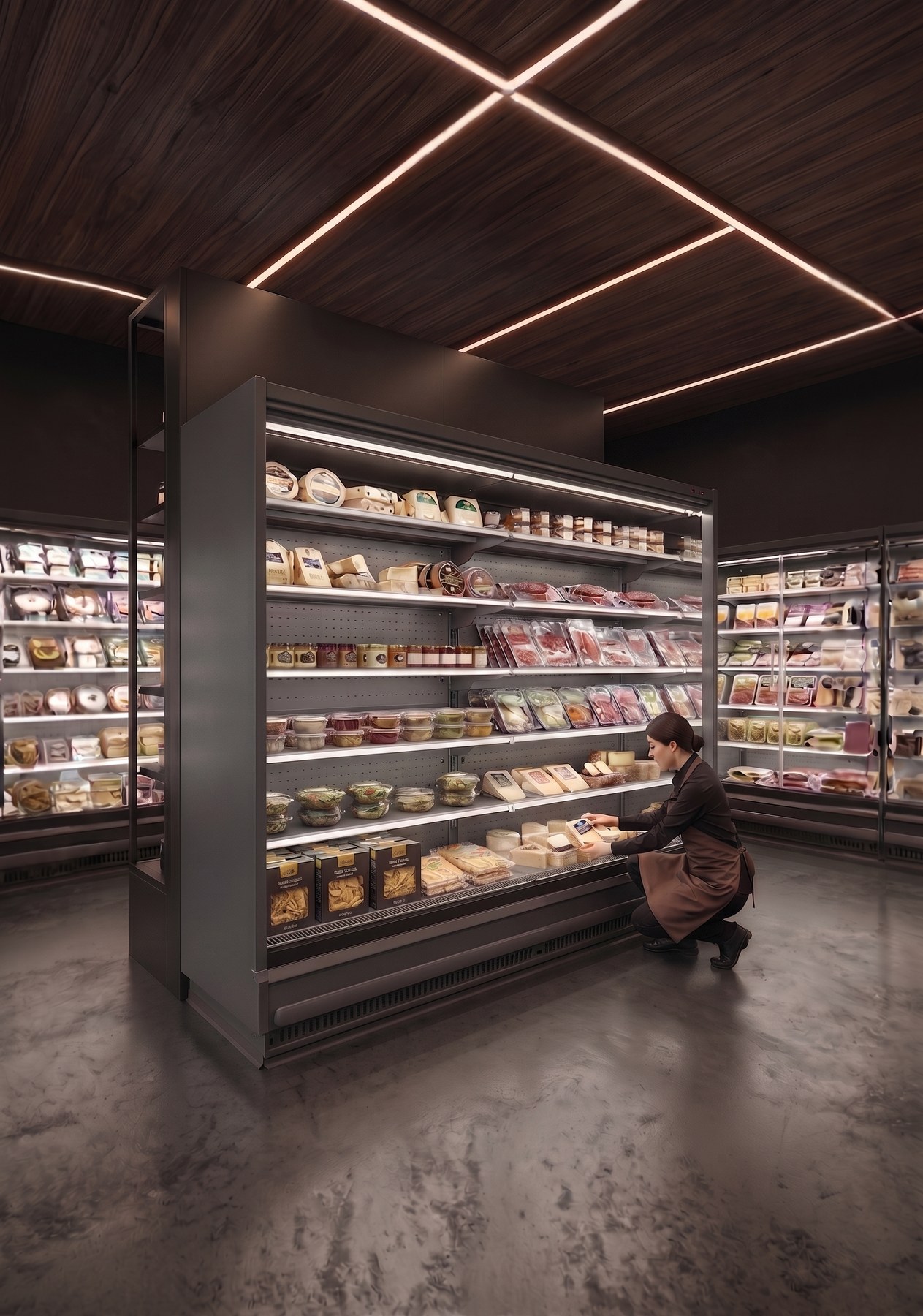 Otvorene Zidne Vitrine